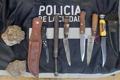 La Policía de la Ciudad secuestró más de un millar de armas blancas este año