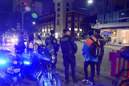 La Policía de la Ciudad trabajó en la zona del estadio de River Plate