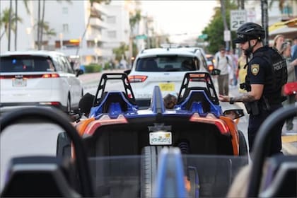 La policía de Miami Beach llevó a cabo estrictos controles como parte de la Operación Trigger Lock durante el Spring Break