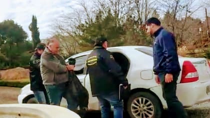 El momento del arresto de Jorge Castillo, el 21 de junio de 2017