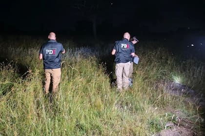 La policía, en la escena de la tragedia