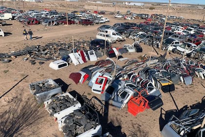 El peso de la mafia de los desarmaderos quedó expuesto al detectarse autopartes ilegales por un valor de 50.000.000 de dólares en la provincia de Neuquén