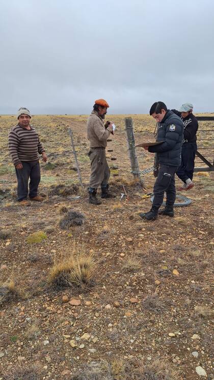 La policía se presentó en la estancia tras el robo