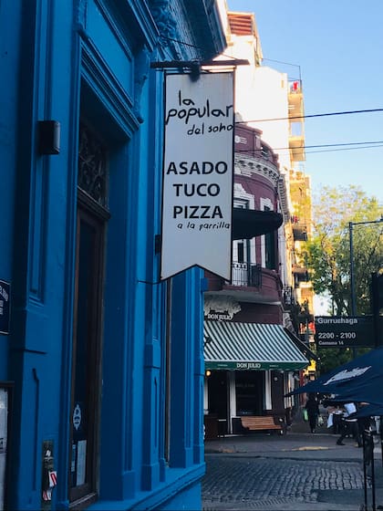 La Popular también seduce con su patio interno pleno de verde