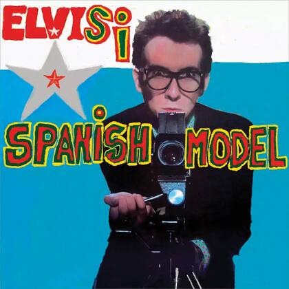 La portada de la nueva versión de "This Year's Model", regrabado con voces latinas