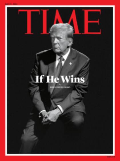 La portada de la revista Time