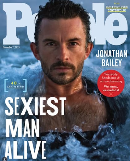La portada de la revista People donde lo anunció como el hombre más sexy