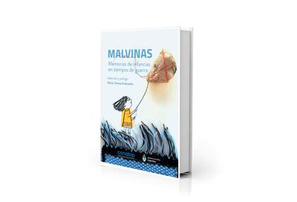 La portada de "Malvinas: memorias de infancias en tiempos de guerra" es obra de Isol Misenta