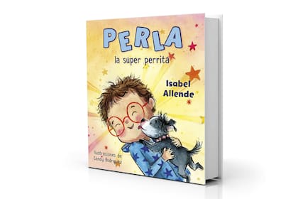 La portada de "Perla, la súper perrita", próximo libro de Isabel Allende