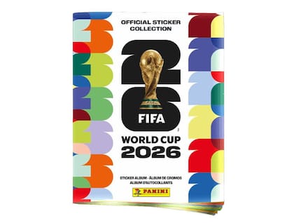 La portada del álbum de Panini del Mundial 2026