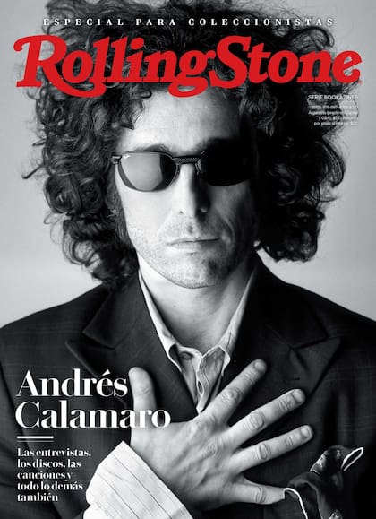 La portada del Bookazine dedicado a Andrés Calamaro