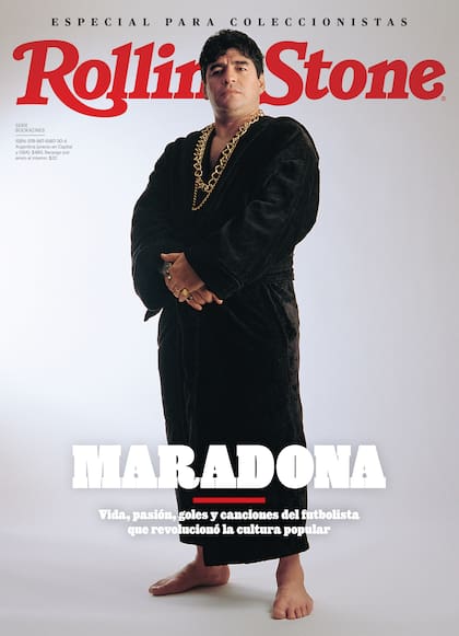 La portada del bookazine dedicado a Diego Maradona. Buscalo en los quioscos de diarios y revistas