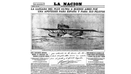 La portada del diario La Nación del 11 de febrero de 1926.