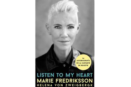 La portada del libro autobiográfico Listen to my heart, que cuenta la vida de Marie Fredriksson