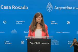 La portavoz del Gobierno, Gabriela Cerruti
