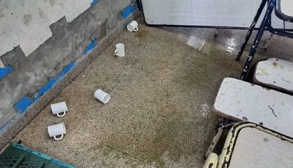 La postal de la agresión del agua hirviendo y el mate cocido