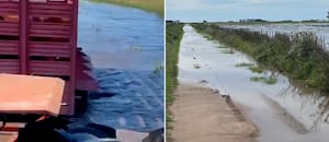 Un productor mostró el lamentable estado de los caminos en un municipio bonaerense y reclamó por obras postergadas