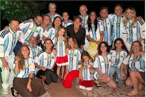 Diego Simeone, sus hijos y Carolina Baldini, todos juntos en Argentina para las Fiestas