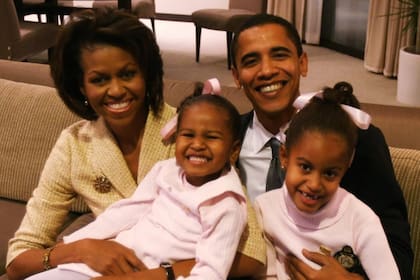 La postal familiar que compartió Michelle Obama por el Día del Padre