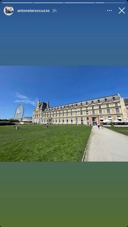La postal turística que Anto Roccuzzo subió hace unos días