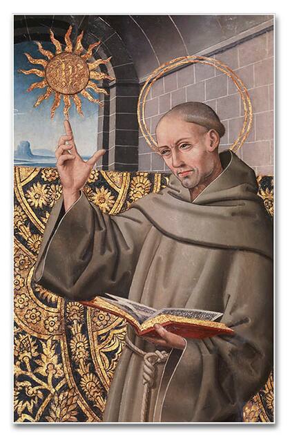 La predicación de san Bernardino de Siena hizo que el número de frailes en la Orden de San Francisco pasara de 130 a 4000 (Foto: Heraldos del Evangelio)