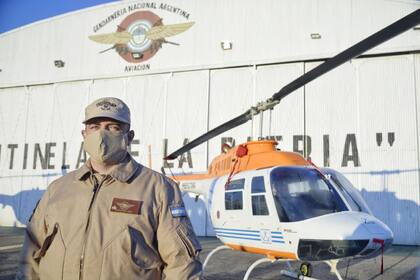 La prefectura recibió un helicóptero Augusta Bell 206 B1