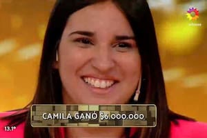 La pregunta musical con la que Camila volvió a ganar y se llevó los 6 millones de pesos