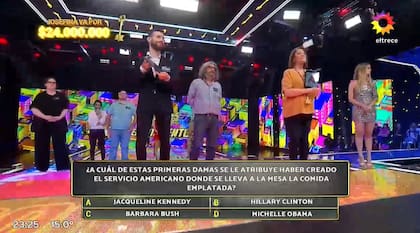La pregunta con la que Josefina se consagró nuevamente ganadora (Foto: captura TV)