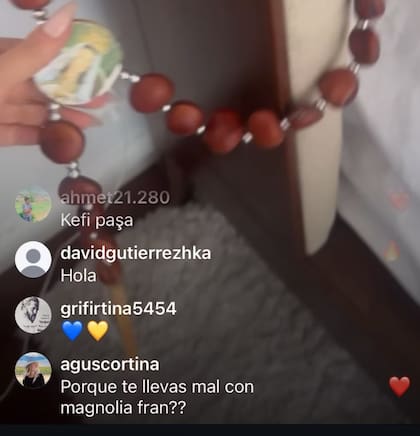 La pregunta de los seguidores acerca de la mala relación entre Francesca y Magnolia