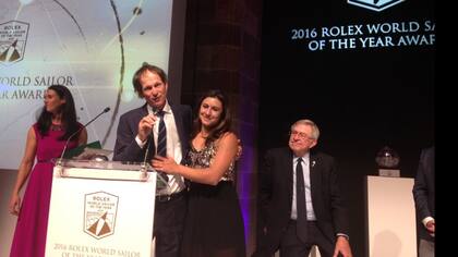 La premiación de Santiago Lange