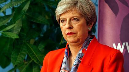 La premier británica Theresa May