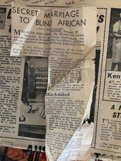 La prensa internacional dio cobertura a la unión, por considerarla la primera entre una mujer blanca europea y un hombre negro africano