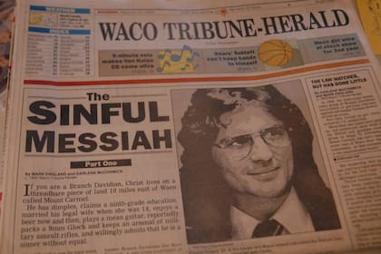 La prensa llamó irónicamente a David Koresh, líder espiritual de los davidianos, el "Mesías pecador"