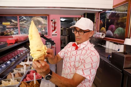 La preparación del cucurucho de 60 cm