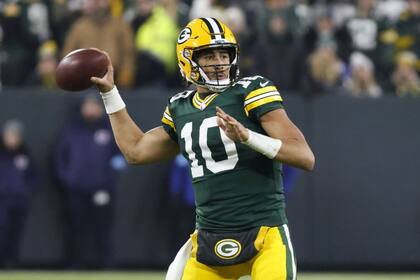 La presencia de Jordan Love, una de las principales figuras de los Packers, no está confirmada (Foto: Archivo)