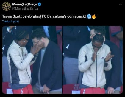 La presencia de Travis Scott derivó en un meme que se viralizó