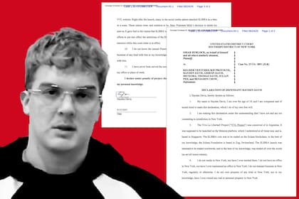 La presentación de Hayden Davis