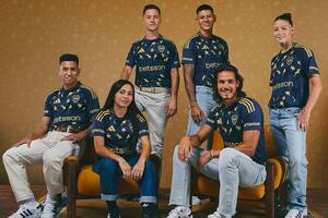 La presentación de la nueva camiseta de Boca Juniors