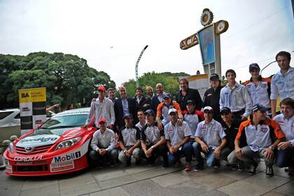 La presentación de la prueba que recorrerá las calles porteñas