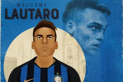 La presentación de Lautaro Martínez en Inter