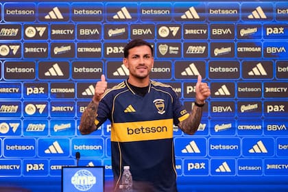 La presentación de Leandro Paredes en Boca Juniors
