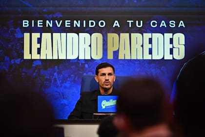 La presentación de Leandro Paredes en Boca Juniors