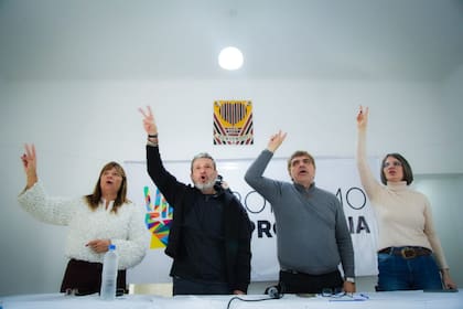 La presentación de Peronismo por Buenos Aires, espacio interno de Santa María