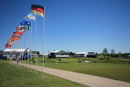 La presentación del campo de Pilará, que tendrá el examen del Abierto
