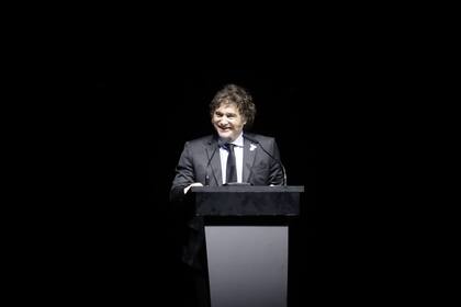 La presentación del libro de Javier Milei