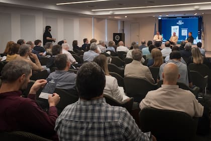 La presentación del libro se realizó en La Rural
