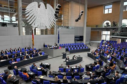 La presentación del ministro de Finanzas ante el Bundestag