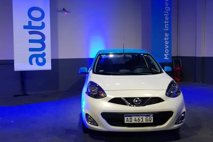 La presentación del sistema de car sharing Awto en alianza con Nissan