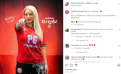 La presentación oficial de Madelene en el Chatham Town