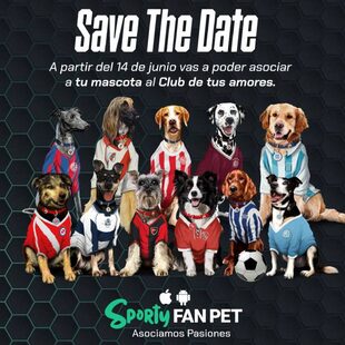 La presentación oficial de SportyFanPet será el próximo miércoles 14 de junio en el Centro Metropolitano de Diseño de Buenos Aires